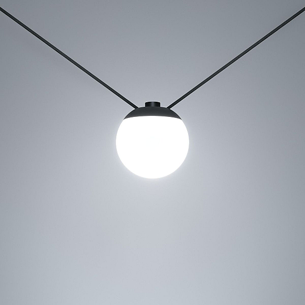 Трековый светильник Arlight ART-INBELT-SFERO-R140-7W Day4000-MIX (BK, 240 deg, 48V, DALI) 051180