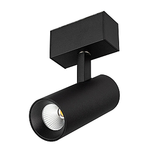 Трековый магнитный светильник Arlight MAG-SPOT-45-R85-12W Warm3000 (BK, 36 deg, 24V, DALI) 046593