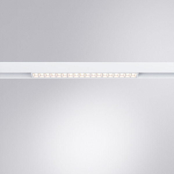Трековый светодиодный светильник Arte Lamp Linea A4665PL-1WH