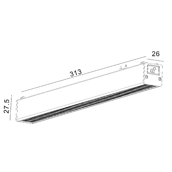 Трековый светильник SWG PRO DL-SLIM-DFBL-12-CCT 022076