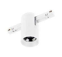 Трековый магнитный светильник Arlight MAG-ORIENT-AXIO-R60-10W Warm3000 (WH, 24 deg, 48V) (IP20 Металл) 059259