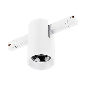 Трековый магнитный светильник Arlight MAG-ORIENT-AXIO-R60-10W Warm3000 (WH, 24 deg, 48V) (IP20 Металл) 059259