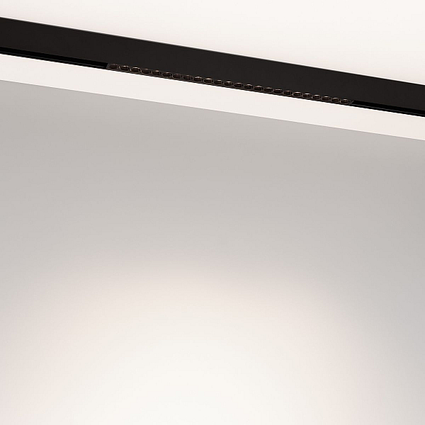 Трековый магнитный светильник Arlight MAG-ORIENT-DOTS-L465-16W Day4000-MIX (BK, 24 deg, 48V, TUYA Zigbee) (IP20 Металл) 053813