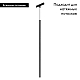 Трековый магнитный светильник Arlight MAG-ORIENT-SPOT-HANG-L600-R12-2W Warm3000 (BK, 20 deg, 48V) 044502