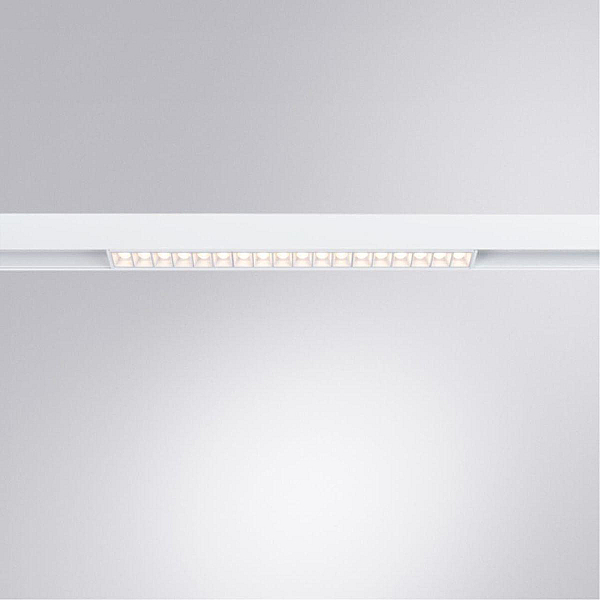 Трековый светодиодный светильник Arte Lamp Linea A4675PL-1WH