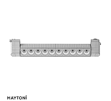 Трековый однофазный светильник Maytoni Points Rot TR010-1-20W4K-M-W