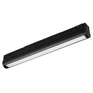 Трековый магнитный светильник Arlight MAG-VIBE-FLAT-TURN-L305-12W Day4000-MIX (BK, 110 deg, 48V, DALI) 044441