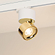 Трековый трехфазный светильник Arlight SP-PLURIO-TRACK-4TR-R77-9W Warm3000 (WH-BRS, 36 deg, 230V) (IP20 Металл) 038114