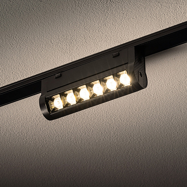 Трековый магнитный светильник Nowodvorski Focus Swing Led Black 11335