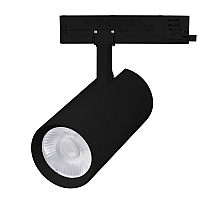 Трековый трехфазный светильник Arlight LGD-GERA-4TR-R90-30W Day4000 (BK, 55 deg, 230V) 055132