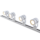 Трековый однофазный светильник (2 шт.) Volpe UBL-Q321 GU10/K WHITE SET41 UL-00010705