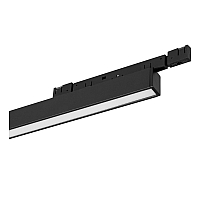 Трековый магнитный светильник Arlight MAG-MICROCOSM-FLAT-L300-10W Warm3000 (BK, 100 deg, 24V) (IP20 Металл) 051773