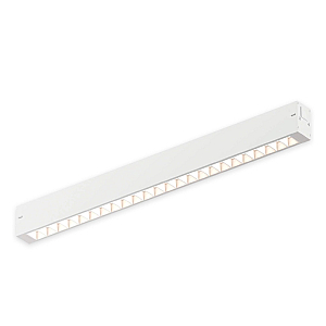 Трековый однофазный светильник AM Group Plain Opal AM582 27W 3000K WH