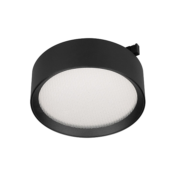 Трековый магнитный светильник Arlight MAG-MICROCOSM-RONDO-R105-10W Day4000 (BK, 90 deg, 24V) (IP20 Металл) 051753