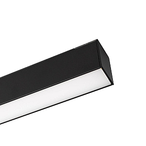 Трековый магнитный светильник Arlight MAG-FLAT-45-L205-6W Warm3000 (BK, 100 deg, 24V, DALI) 046576