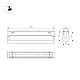 Трековый светодиодный светильник Arlight Mag-Vibe-Flat-Turn-L305-12W Day4000-Mix 044441