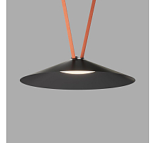 Трековый однофазный светильник Denkirs Belty Flow DK5569-BK