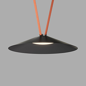 Трековый однофазный светильник Denkirs Belty Flow DK5569-BK