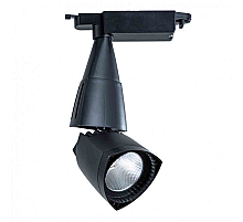 Трековый светодиодный светильник Arte Lamp A3830PL-1BK