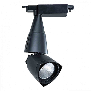 Трековый светодиодный светильник Arte Lamp A3830PL-1BK
