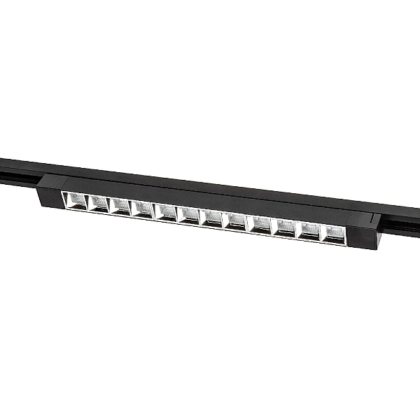 Трековый однофазный светильник Volpe ULB-Q282 30W/4000K BLACK UL-00010124