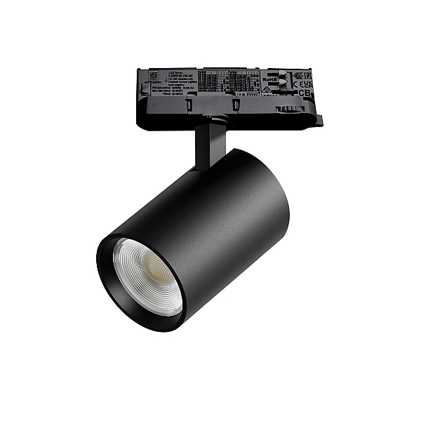 Трековый трехфазный светильник Quattro LED с адаптером Lightstar Alta Base A5237QT (215237 + 594037)