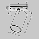 Трековый светильник Maytoni Technical Focus Led TR187-1-9W3K-M-B