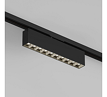 Трековый однофазный светильник Denkirs Edder DK6434-BK