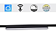Трековый магнитный светильник (CCT+SMART) Reluce 13001-9.3-001UR magnetic LED16W BK CCT+SMART
