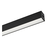 Трековый магнитный светильник Arlight MAG-FLAT-25-L600-18W Day4000 (BK, 100 deg, 24V, DALI) 046334