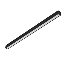 Трековый магнитный светильник Arlight MAG-VIBE-FLAT-L485-24W Warm3000 (BK, 100 deg, 48V) 044437