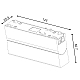 Трековый светильник SWG PRO DL-SLIM-FLBL-10-CCT 022084