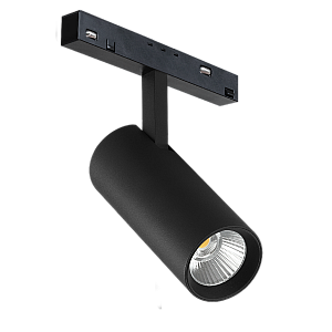 Трековый магнитный светильник iLedex Vision 4822-006-D55-18W-38DG-3000K-BK