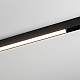 Трековый магнитный светильник Arlight MAG-FLAT-25-L600-18W Day4000 (BK, 100 deg, 24V, DALI) 046334