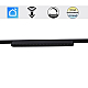 Трековый магнитный светильник (CCT+SMART) Reluce 13002-9.3-001UR magnetic LED16W BK CCT+SMART