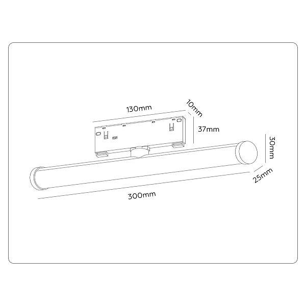 Трековый светильник Ambrella Light TRACK SYSTEM GL2370