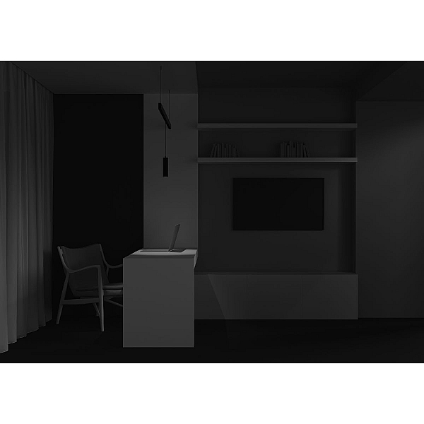 Трековый подвесной светодиодный светильник Maytoni Technical Focus Led TR041-2-12W4K-B