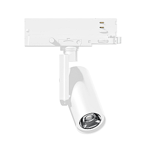 Трековый трехфазный светильник Arlight LGD-ARTIFACT-4TR-R65-18W Warm3000-MIX (WH, 20 deg, DALI, 230V) (IP20 Металл) 057111