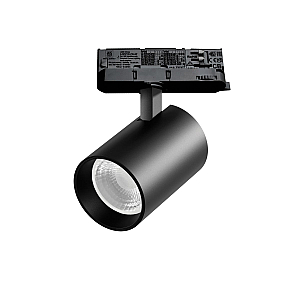 Трековый трехфазный светильник Quattro LED 36G с адаптером Lightstar Alta Base A5347QT36G (215347 + 594037 + 215303)
