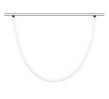 Трековый магнитный светильник Arlight MAG-ORIENT-TUBE-ELASTIC-2620-R30-L2500-35W Day4000 (BK, 360 deg, 48V) 041648