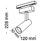 Трековый светодиодный светильник для магнитного шинопровода Maytoni Track Lamps TR019-2-10W3K-B
