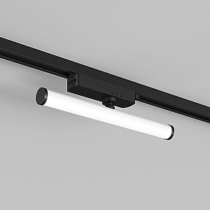 Трековый однофазный светильник Denkirs Strom DK6448-BK