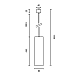 Трековый светильник Maytoni Technical Focus TR025-1-GU10-W
