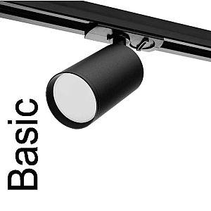 Трековый однофазный светильник Wolta Basic WTL-GU10/02B