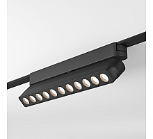 Трековый магнитный однофазный светильник Denkirs Air grill DK5368-BK