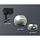Трековый однофазный светильник с подсветкой Ambrella Light Track System XT1103020 (A2521, C1103, N7013)