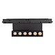 Трековый магнитный светильник Arlight MAG-ORIENT-DOTS-FOLD-S195-6W Day4000 (BK, 30 deg, 48V) 041921