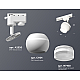 Трековый однофазный светильник Ambrella Light Track System XT1101070 (A2520, C1101, N7160)
