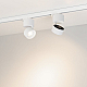 Трековый трехфазный светильник Arlight SP-PLURIO-TRACK-4TR-R77-9W Day4000 (WH-WH, 36 deg, 230V) (IP20 Металл) 038098