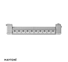 Трековый однофазный светильник Maytoni Points Rot TR010-1-10W3K-M-W